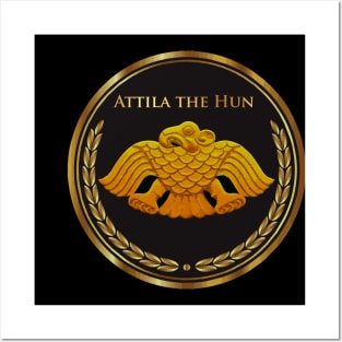 ATTILA THE HUN LOGO Posters and Art